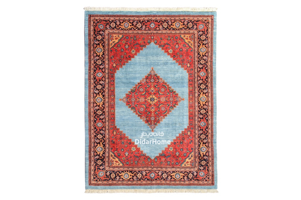 فرش دستباف بیجار طرح ترنجی شش متری