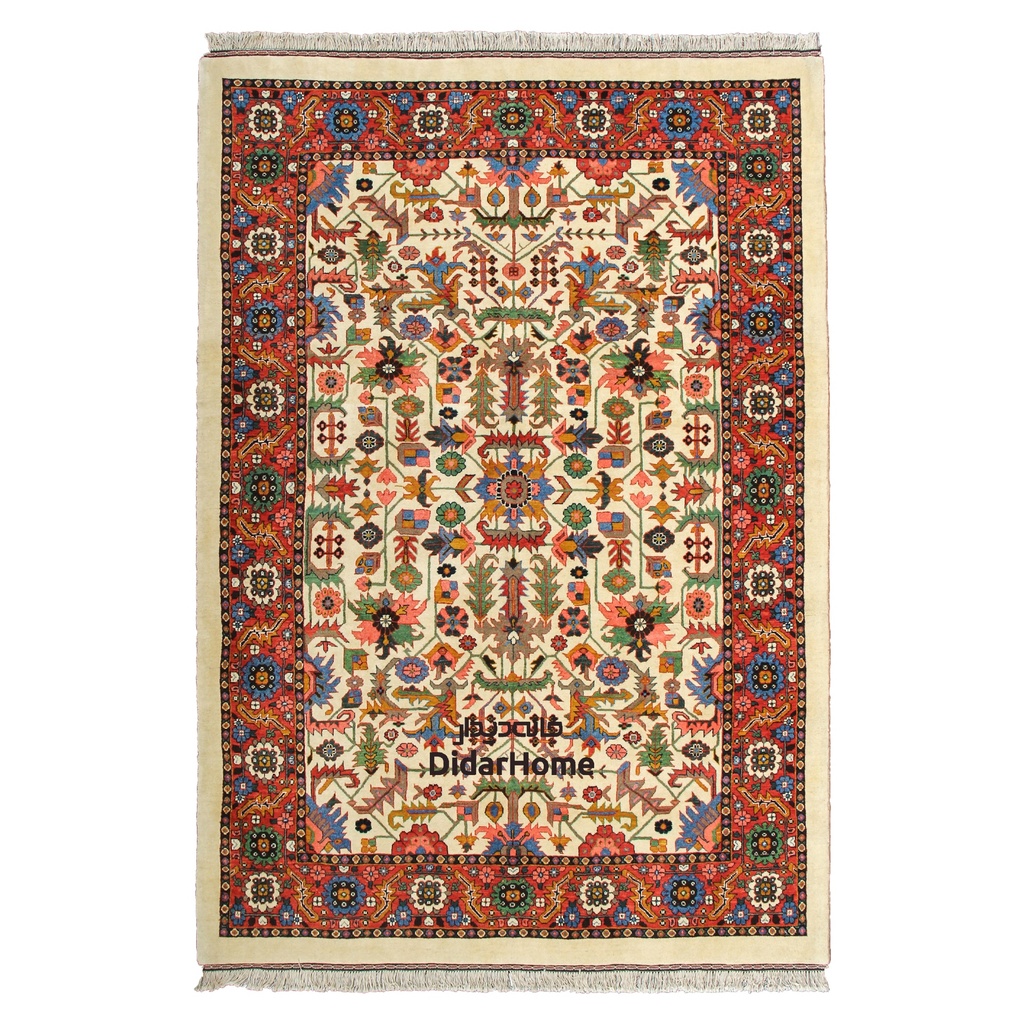 فرش دستباف هریس طرح افشان شش متری