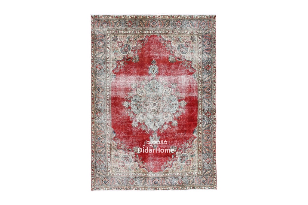 فرش دستباف مدرن تبریز طرح ترنجی نه متری