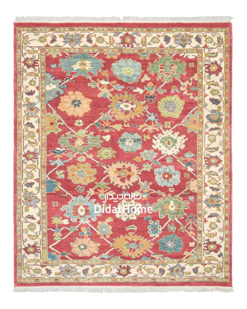 فرش دستباف سلطان آباد طرح افشان چهار متری (زیگلر محل)