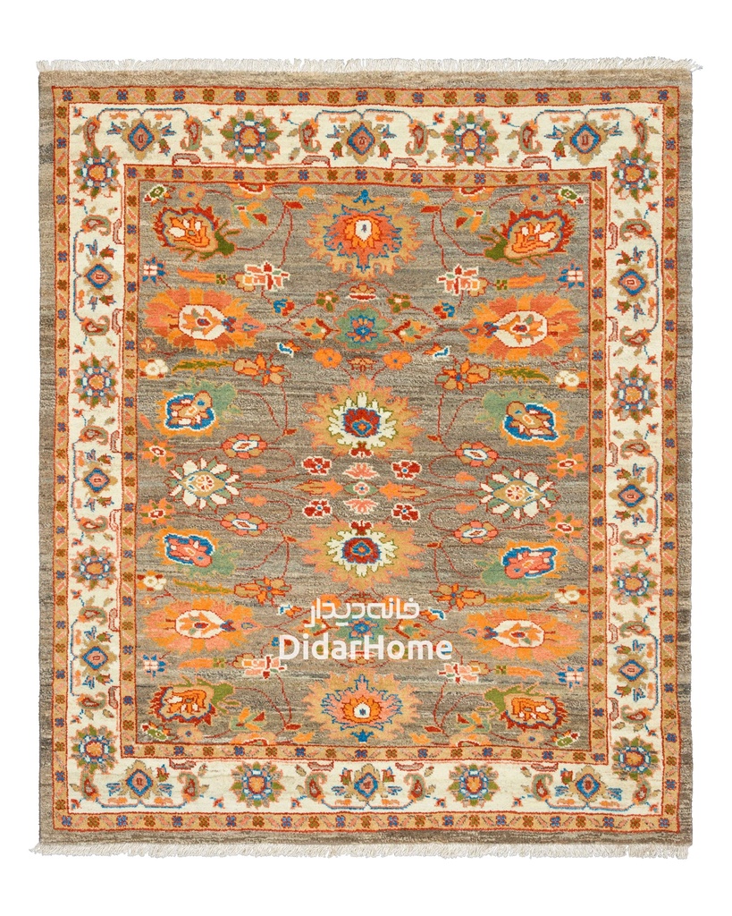 فرش دستباف سلطان آباد طرح افشان سه متری (زیگلر محل)