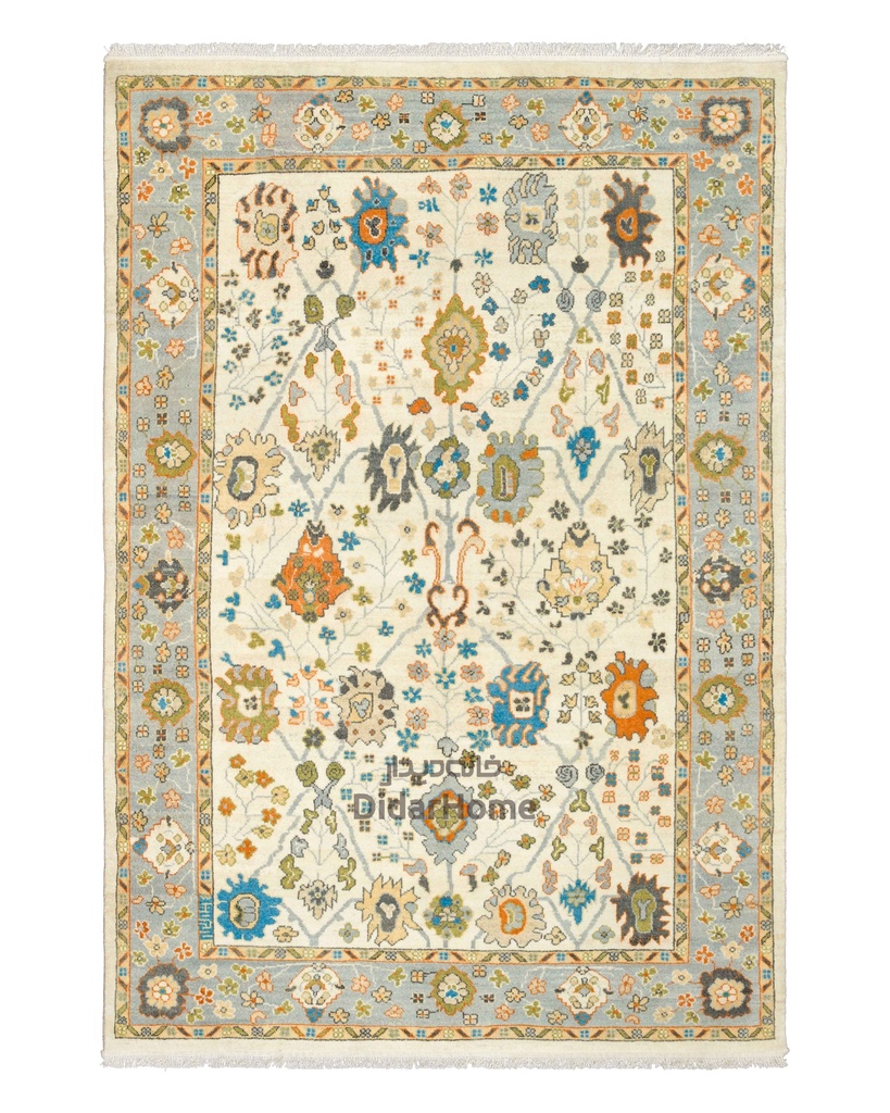 فرش دستباف سلطان آباد طرح افشان چهار متری (زیگلر محل)