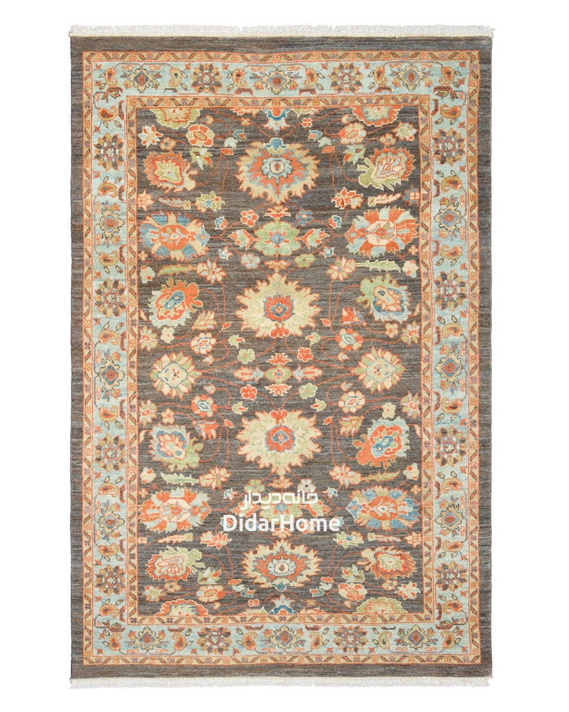 فرش دستباف سلطان آباد طرح افشان چهار متری (زیگلر محل)