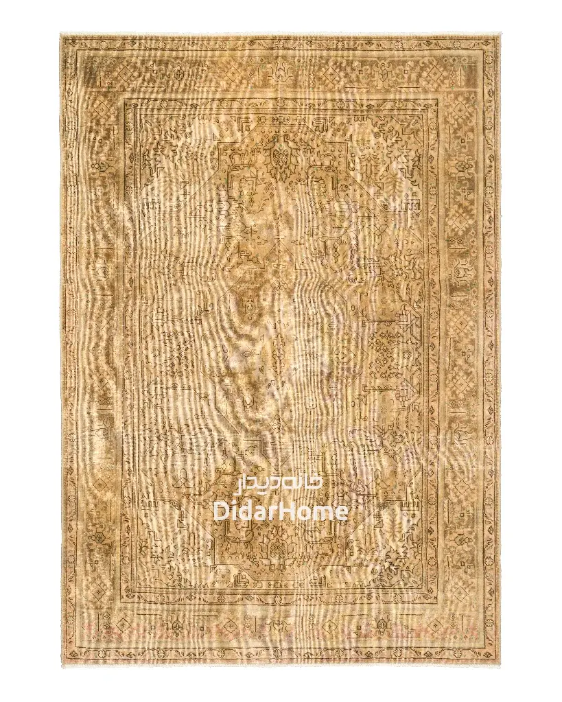 فرش دستباف مدرن تبریز طرح ترنجی ۵/۹۵ متری