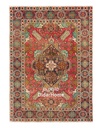 فرش دستباف مدرن تبریز طرح ترنجی ذرع و نیم