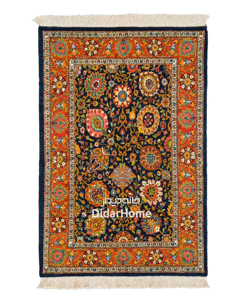 فرش دستباف تبریز ۴۵ رج طرح افشان ۱/۱۶ متری