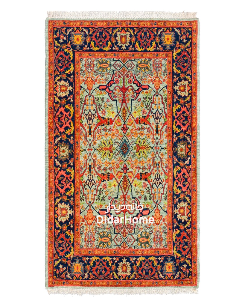 فرش دستباف بیجار گروس طرح افشان سه متری