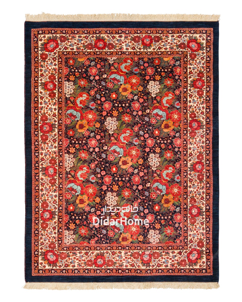 فرش دستباف بیجار طرح افشان ۴/۵۴ متری