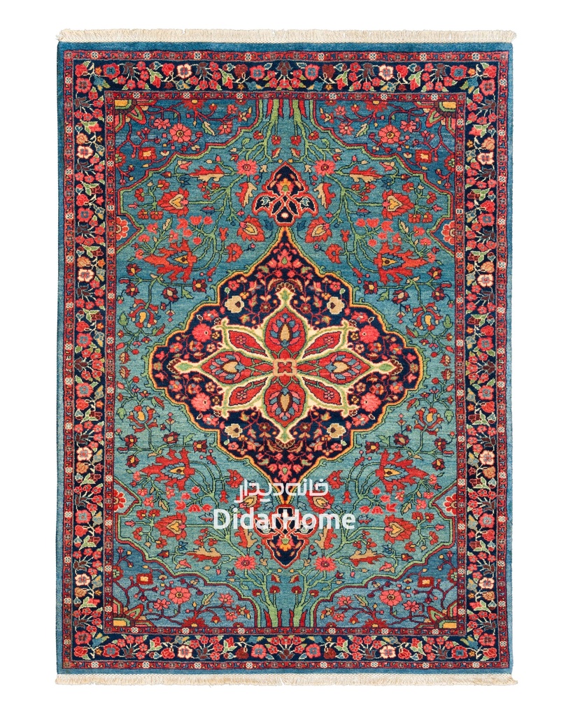 فرش دستباف بیجار گروس طرح ترنجی سه متری