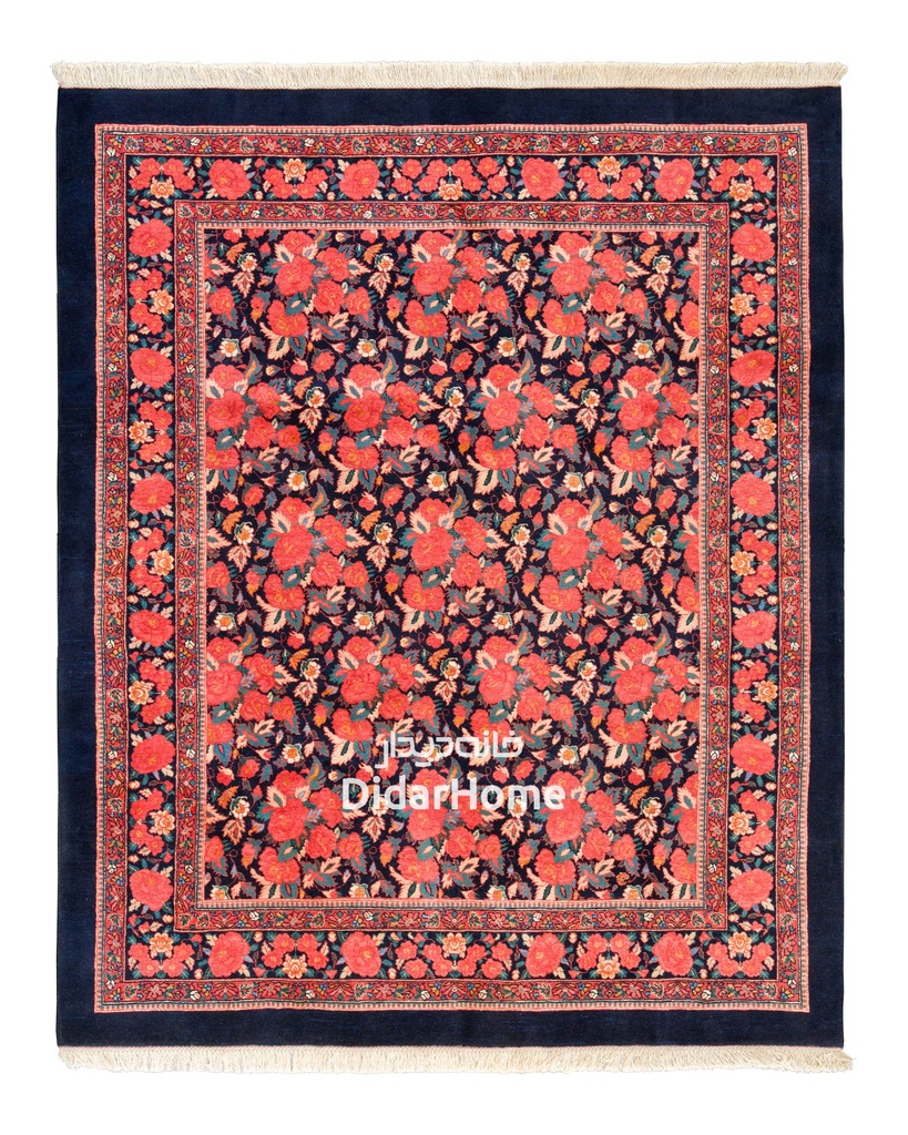 فرش دستباف بیجار طرح افشان شش متری