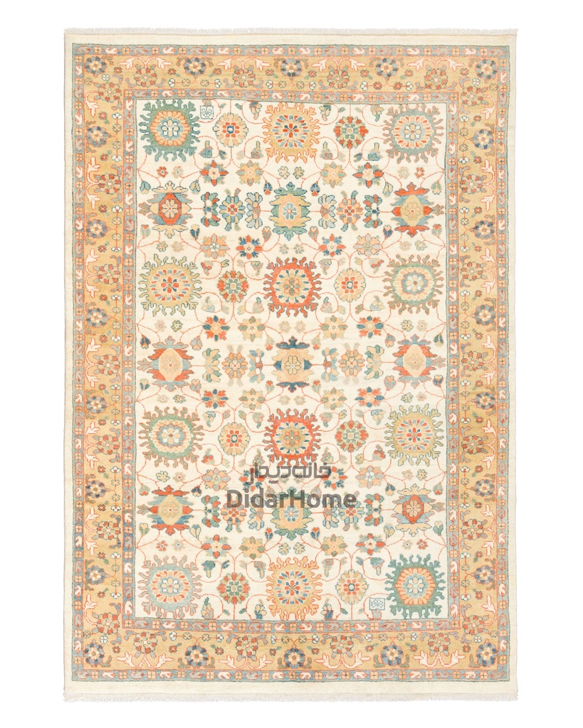 فرش دستباف سلطان آباد طرح افشان ۶/۲۶ متری (زیگلر محل)