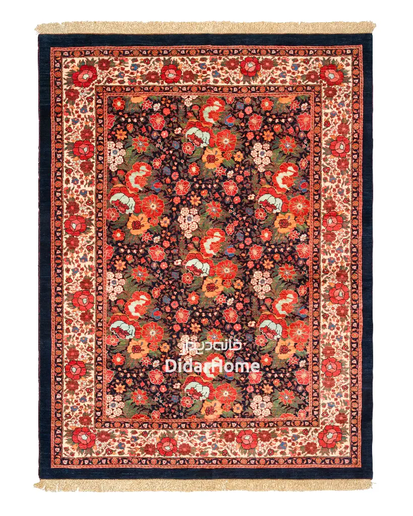 فرش دستباف بیجار طرح افشان ۴/۴۲ متری