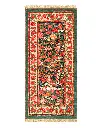 کناره دستباف بیجار طرح هزارگل 2.04 متری