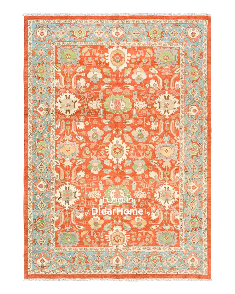 فرش دستباف سلطان آباد طرح افشان ۹/۳۰ متری