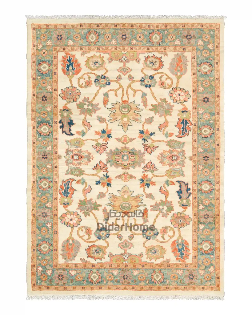 فرش دستباف سلطان آباد طرح افشان ۴/۲۸ متری (زیگلر محل)