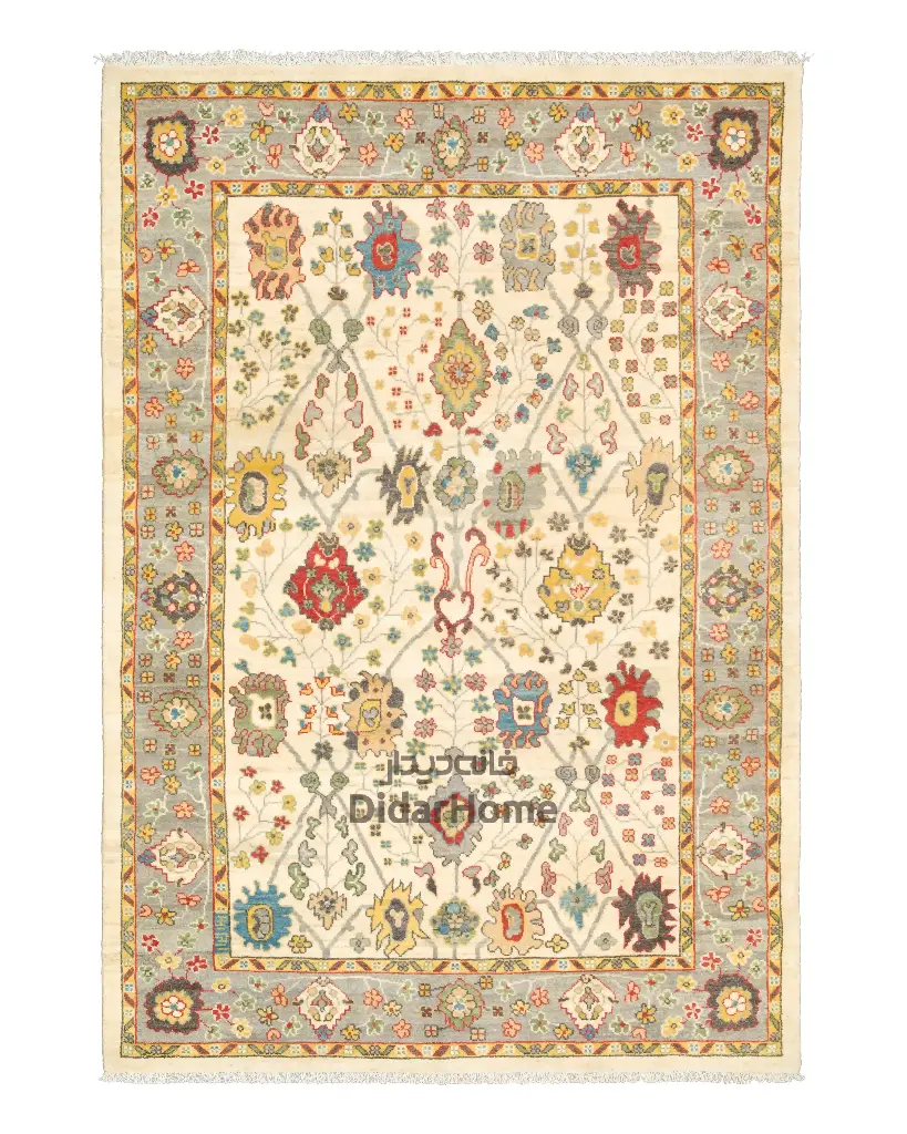 فرش دستباف سلطان آباد طرح افشان ۴/۴۰ متری (زیگلر محل)