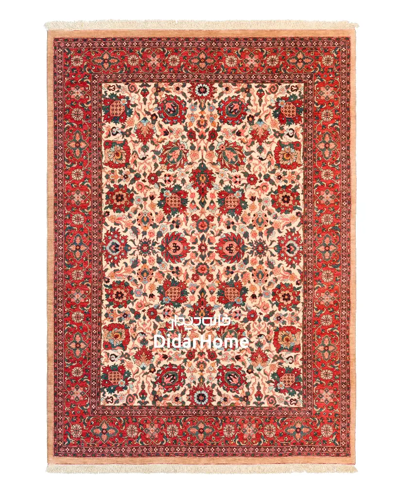 فرش دستباف بیجار طرح افشان ۶/۵۲ متری