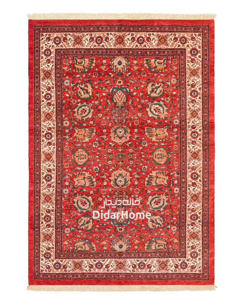 فرش دستباف بیجار طرح افشان ۶/۶۷ متری