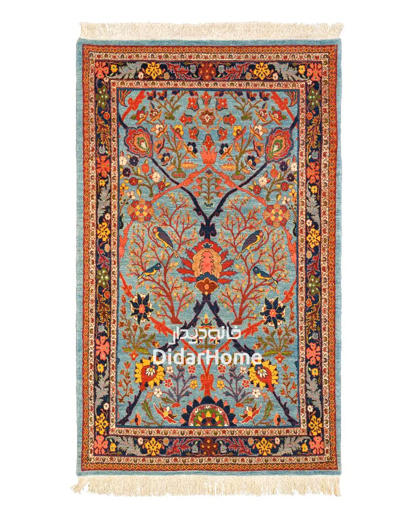 فرش دستباف بیجار گروس طرح افشان ۲/۲۷ متری