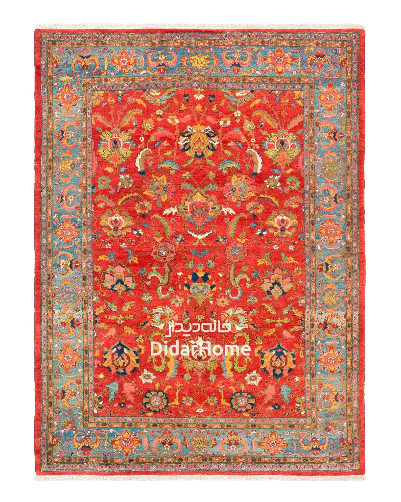 فرش دستباف سلطان آباد طرح افشان ۱۰/۸۱ متری (زیگلر محل)