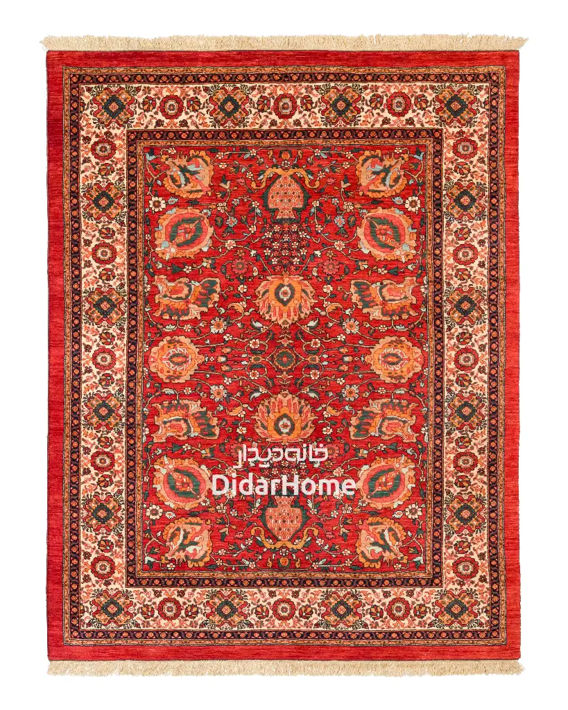 فرش دستباف بیجار طرح افشان ۴/۷۱ متری