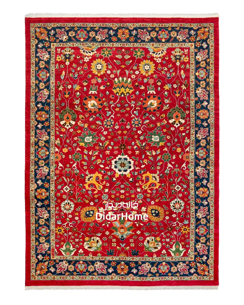 فرش دستباف تبریز طرح افشان ۹/۲۱ متری