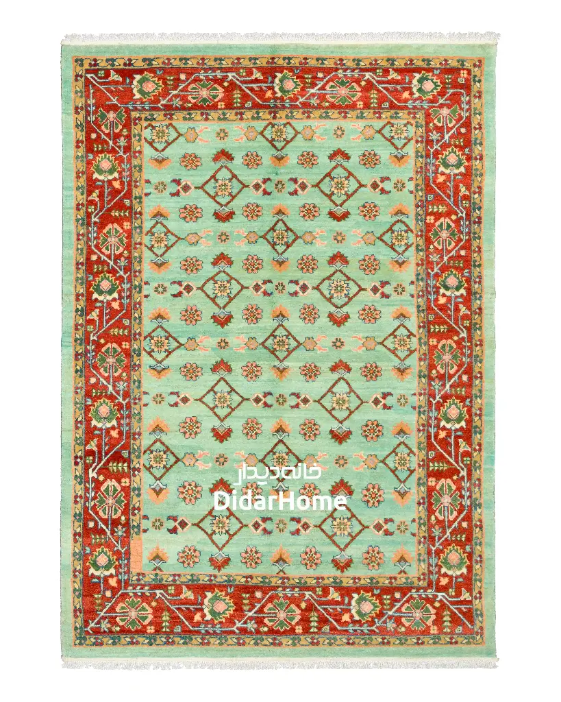 فرش دستباف سلطان آباد طرح ماهی ۴/۱۳ متری