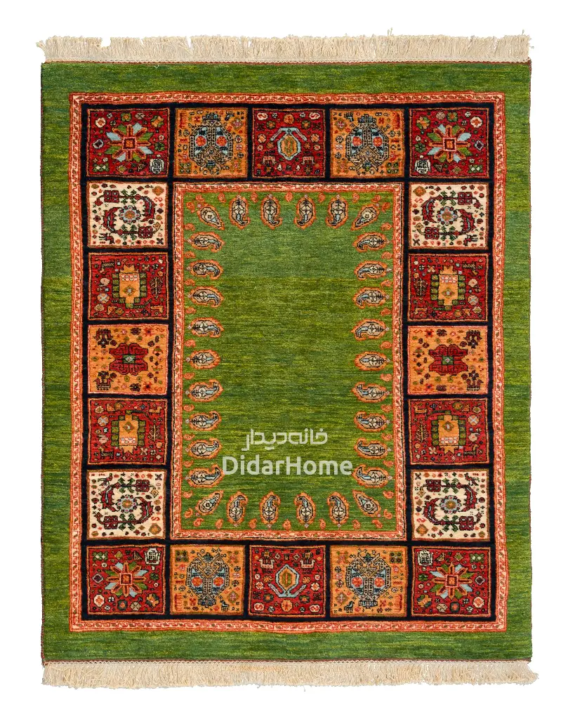 ذرع و نیم قشقایی سبز هدیش