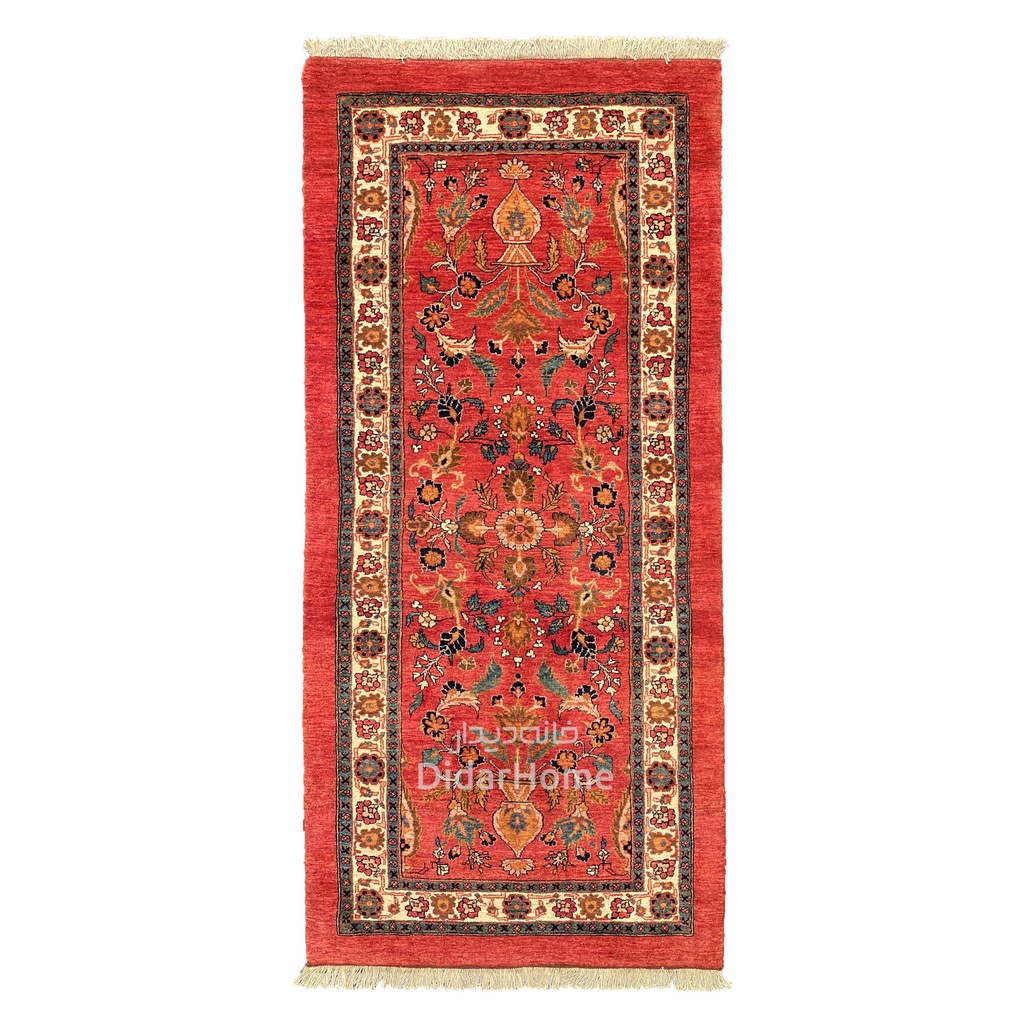 کناره دستباف بیجار طرح افشان