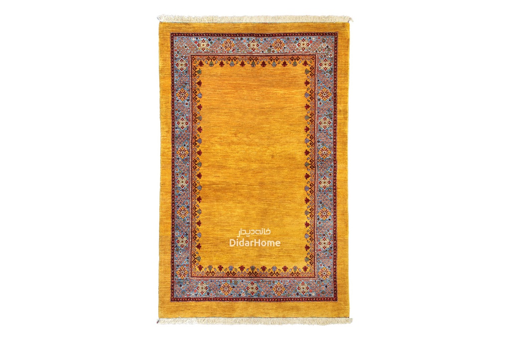 قالی قشقایی کف‌ساده-طلا(۲.۸۲)