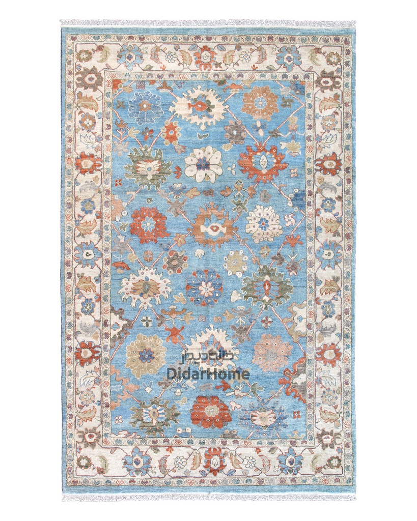 فرش دستباف سلطان آباد طرح افشان چهار متری