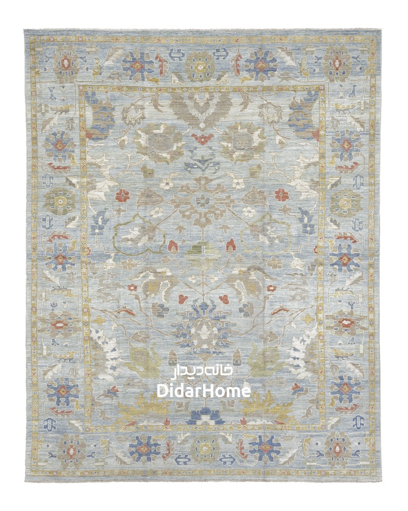 فرش دستباف سلطان آباد طرح افشان هجده متری (زیگلر محل)