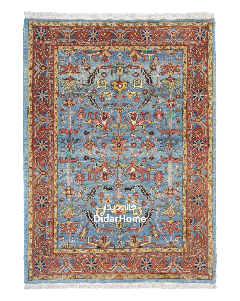 فرش دستباف هریس طرح افشان چهار متری