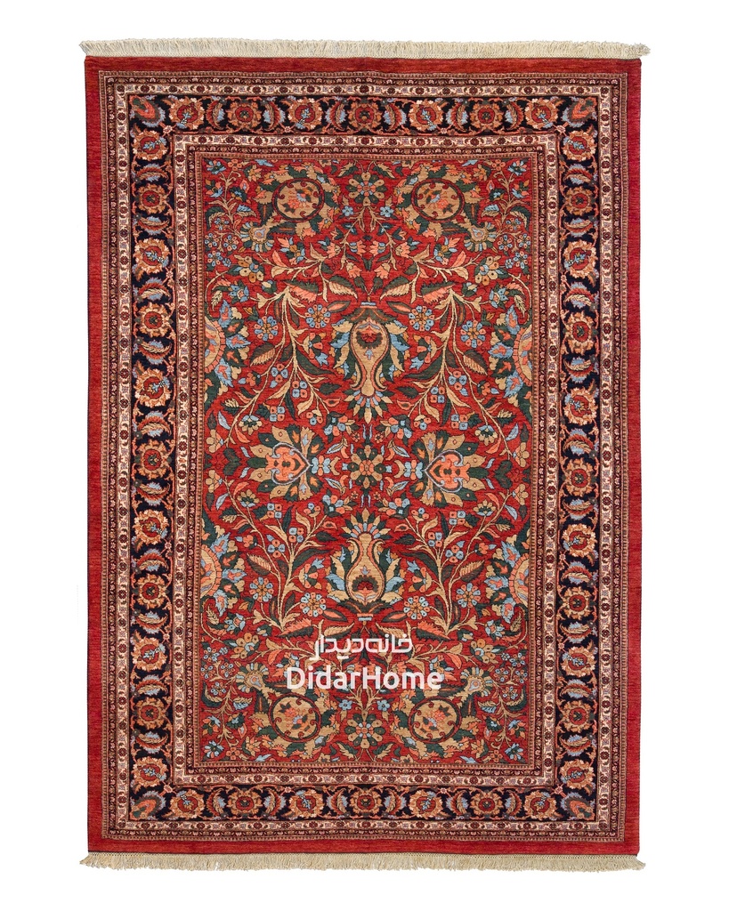 فرش دستباف بیجار طرح افشان ۶/۷۶ متری