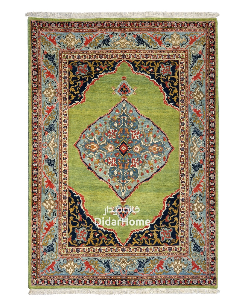 فرش دستباف بیجار گروس طرح ترنجی ۴/۳۰ متری