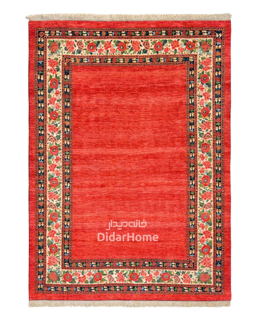 فرش دستباف بیجار طرح کفساده چهار متری