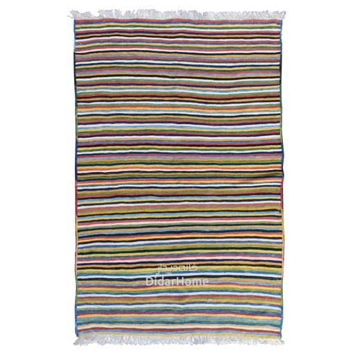 [143920] گلیم دستباف قشقایی ذرع و نیم