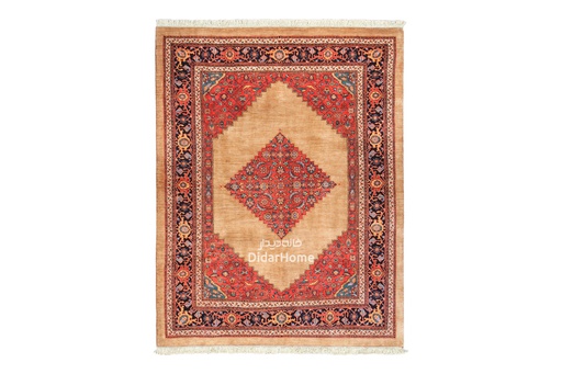 [61046543] فرش دستباف بیجار طرح ترنجی چهار متری