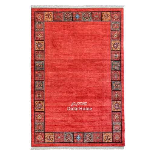 [13045527] فرش دستباف قشقایی طرح کفساده چهار متری