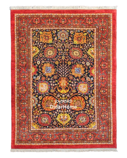 [92059178] فرش دستباف تبریز طرح افشان ۵/۲۳ متری