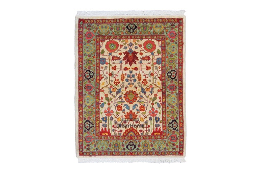 [62010126] فرش دستباف گروس طرح افشان ذرع و نیم