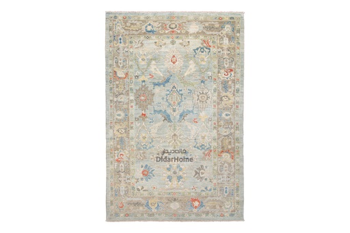 [52050961] فرش دستباف سلطان آباد طرح افشان شش متری