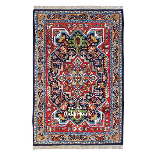 [91069101] فرش دستباف هریس طرح ترنجی شش متری