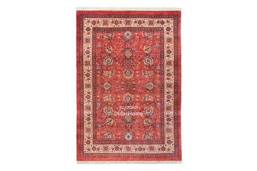 [12066560] فرش دستباف بیجار طرح افشان شش متری