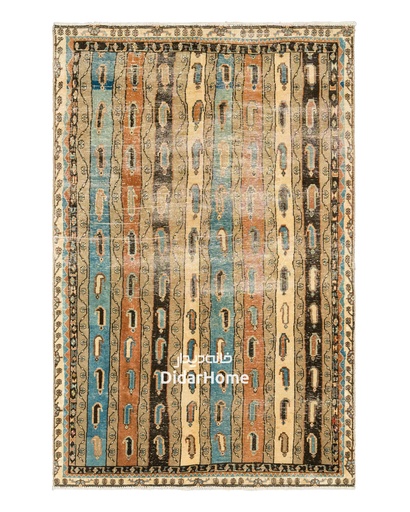 [85023345] فرش دستباف مدرن همدان طرح محرمات ۲/۹۶ متری