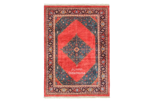 [11066609] فرش دستباف بیجار طرح ترنجی شش متری