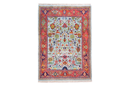 [52060101] فرش دستباف گروس طرح افشان شش متری