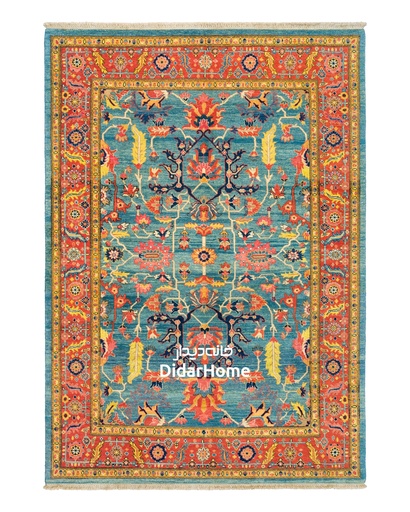 [52053910] فرش دستباف هریس طرح افشان ۵/۹۶ متری