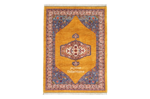 [31060135] فرش دستباف بیجار طرح ترنجی شش متری