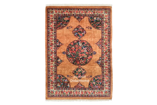 [31066162] فرش دستباف بیجار طرح ترنجی شش متری